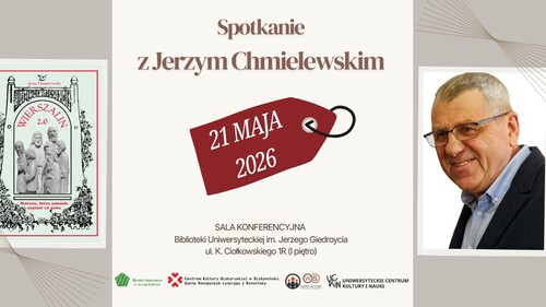 Spotkanie autorskie z Jerzym Chmielewskim, czyli Wierszalin 2.0 w Bibliotece Uniwersyteckiej