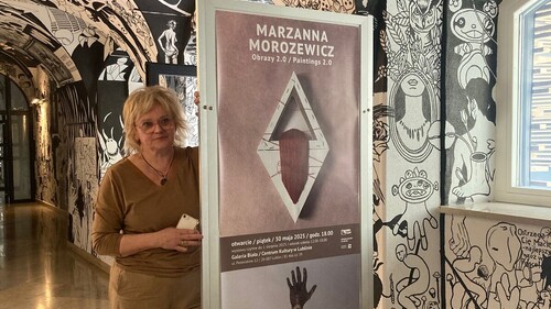OBRAZY 2.0 – najnowsza wystawa prac dr hab. szt. Marzanny Morozewicz, prof. UwB w lubelskiej Galerii BIAŁA