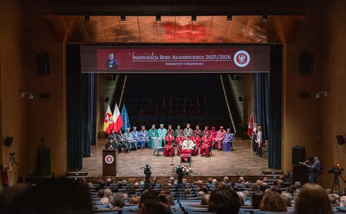 Uroczysta Inauguracja Roku Akademickiego 2025/2026 na Uniwersytecie w Białymstoku