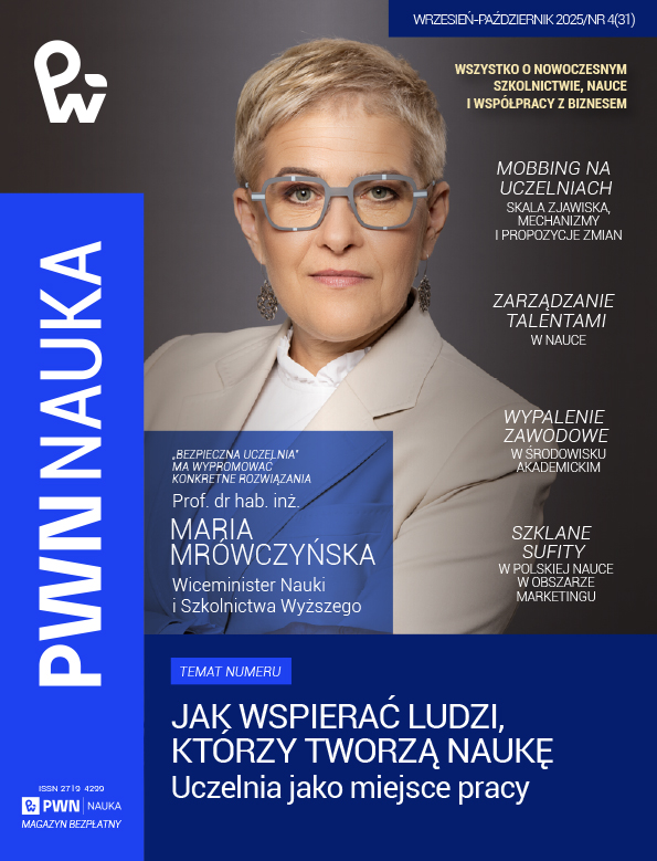 JAK WSPIERAĆ LUDZI, KTÓRZY TWORZĄ NAUKĘ Uczelnia jako miejsce pracy