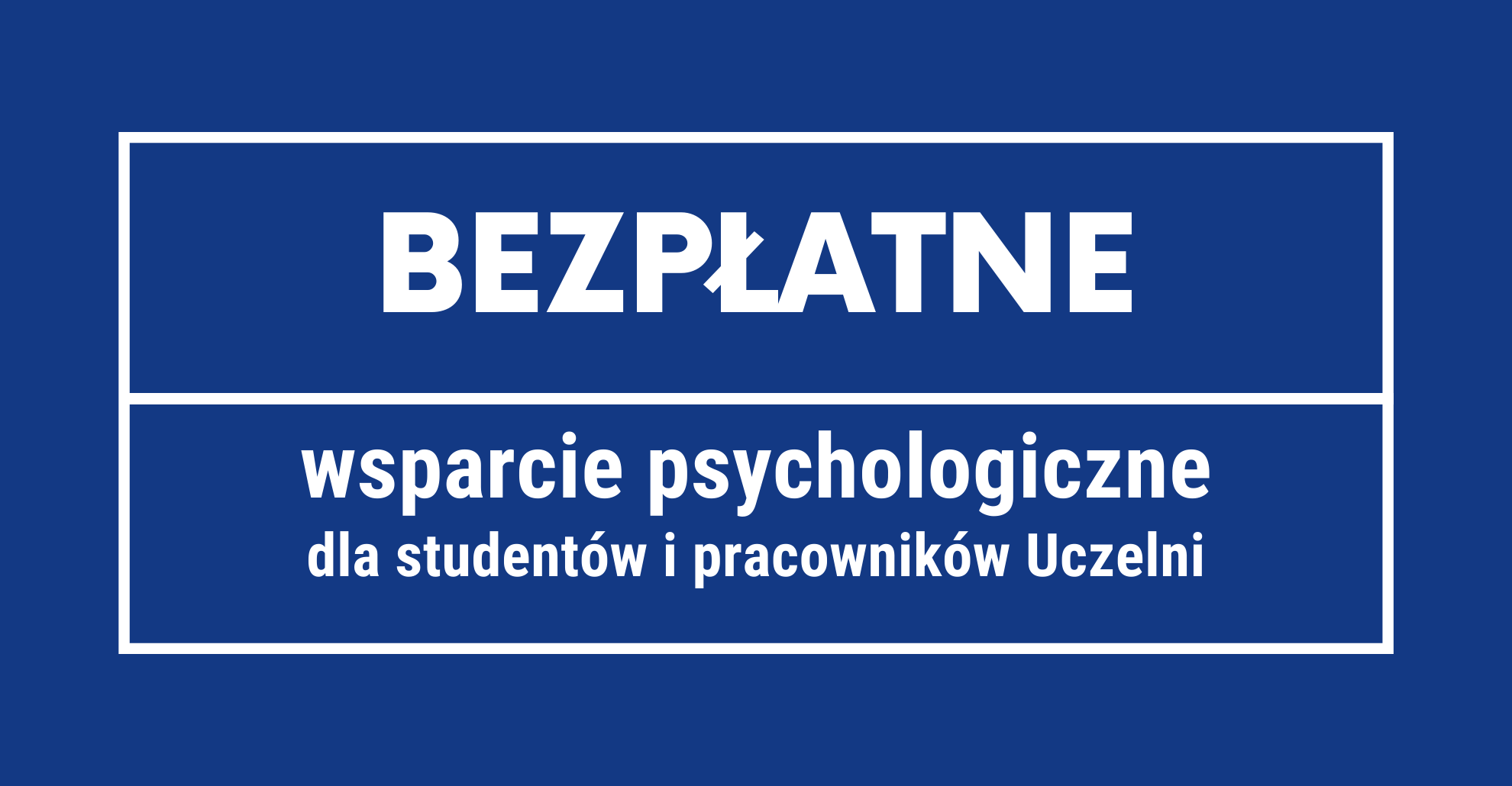 Bezpłatne wsparcie psychologiczne - banner