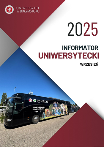 Okładka Informatora Uniwersyteckiego - wrzesień 2025