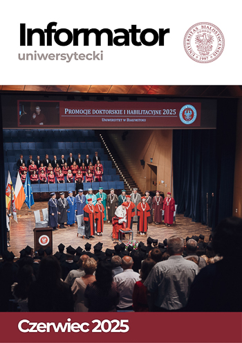 Okładka Informatora Uniwersyteckiego - czerwiec 2025