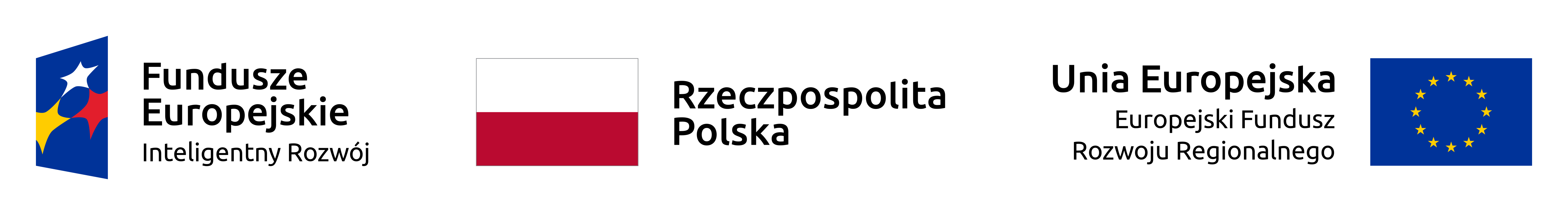 Fundusze Europejskie, Rzeczpospolita Polska, UE - logotypy