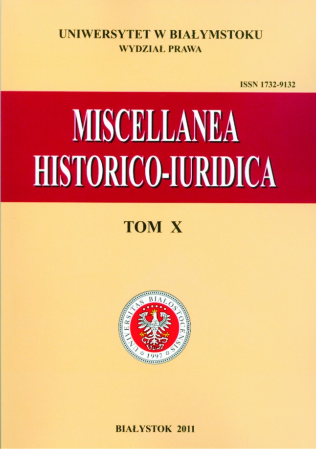 Miscellanea Historico-Iuridica