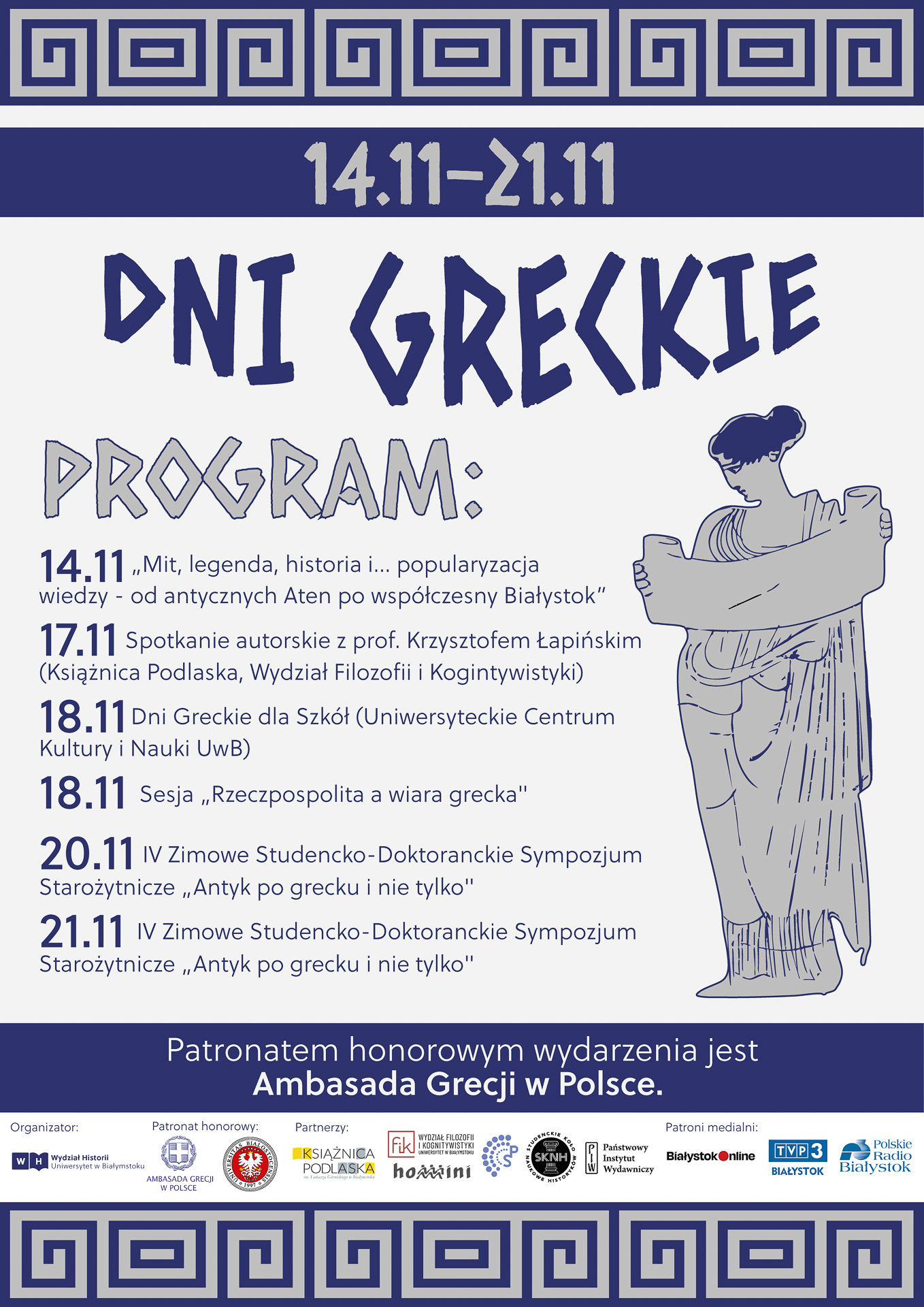 Dni greckie - plakat