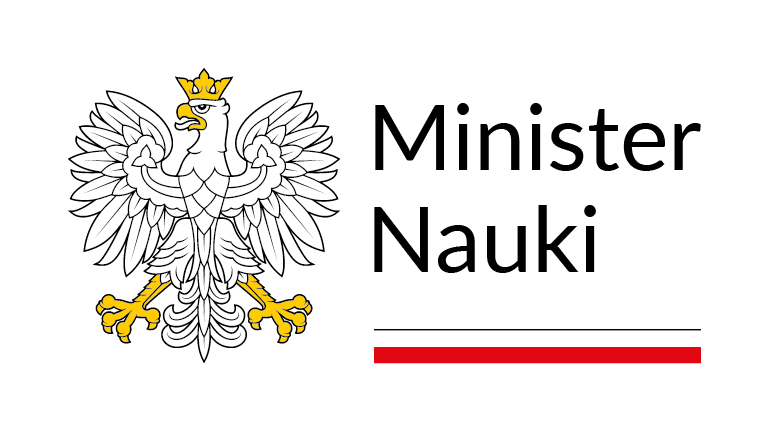  logotypu Ministerstwa Nauki i Szkolnictwa Wyższego