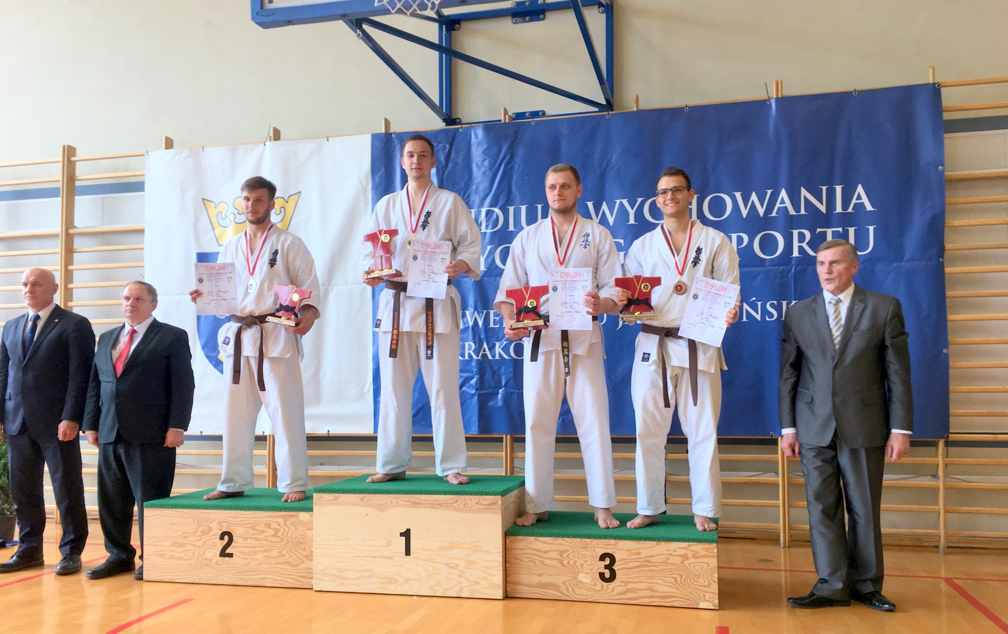 Filip Maksimowicz Akademickim Mistrzem Polski Karate Kyokushin