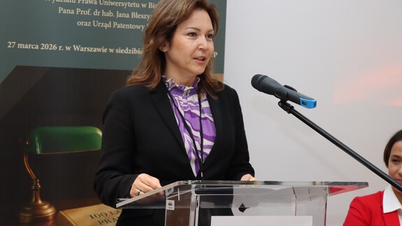 dr hab. Elżbieta Kużelewska, prof. UwB, Prodziekan Wydziału Prawa ds. nauki