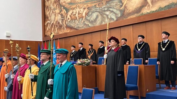 Uroczystość nadania tytułu DHC
