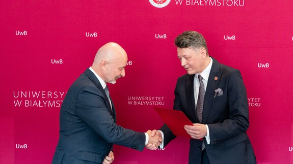 dr Adam Frankowski, prof. Mariusz Popławski