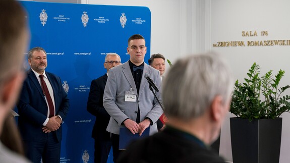 Jan Gawroński, samorzecznik, założyciel Klubu Świadomej Młodzieży Fundacji AutismTeam