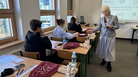I etap 72. Olimpiady Chemicznej