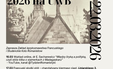 II Og&oacute;lnopolski Tydzień Romanistyki