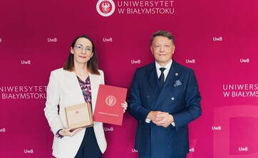 mgr Agnieszka Panas, prof. Mariusz Popławski