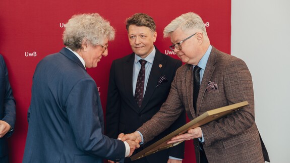 prof. Cezary Kuklo, prof. Mariusz Popławski, prof. Robert Litwiński