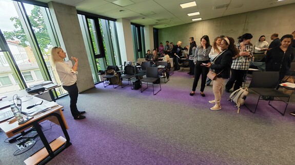 Uczestnicy International Staff Week na UwB