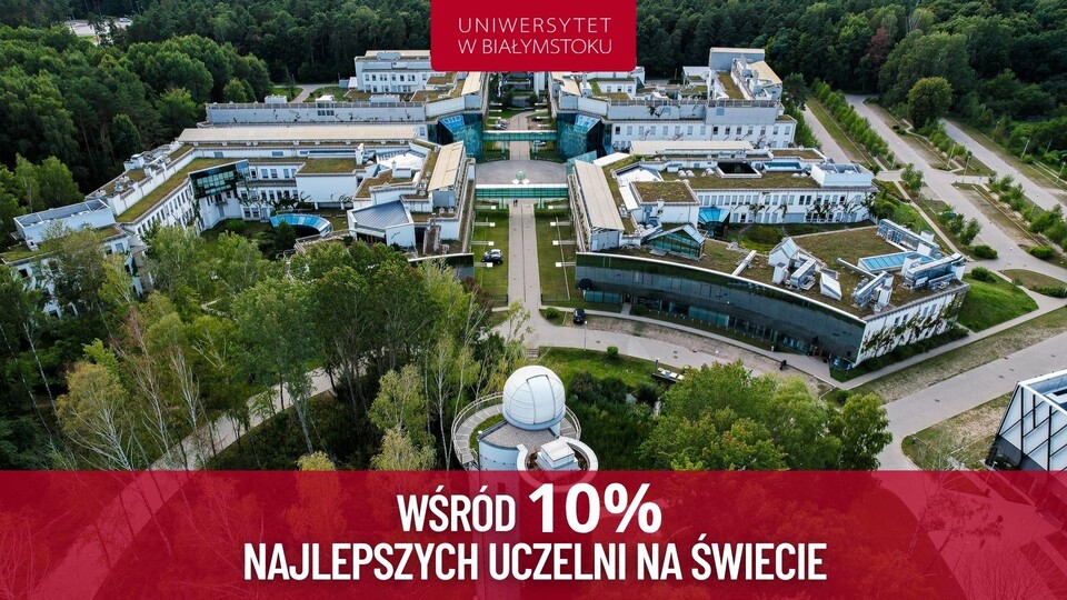 Uniwersytet w Białymstoku wśród 10 proc. najlepszych uczelni na świecie według rankingu CWUR 2025