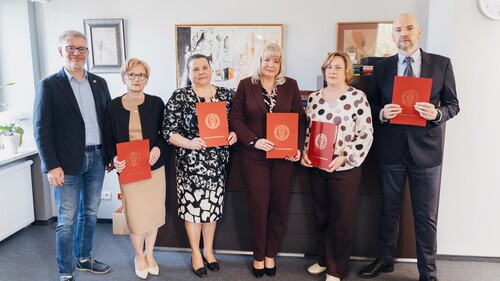 prof. UwB Krzysztof Korotkich, Aneta Aleksandrowicz, prof. UwB Aneta Petelska, dr Monika Zińczuk, dr Maryna Michaluk, dr Robert Szymula