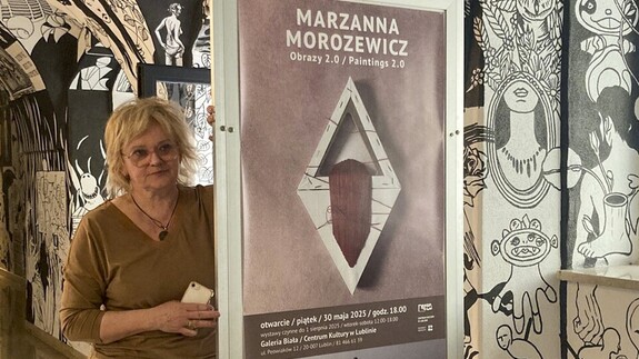 OBRAZY 2.0 – najnowsza wystawa prac dr hab. szt. Marzanny Morozewicz, prof. UwB w lubelskiej Galerii BIAŁA