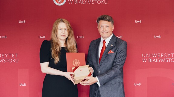 dr Aneta Baj, prof. Mariusz Popławski