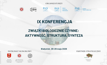 Konferencja "Związki biologicznie czynne: aktywność, struktura, synteza"