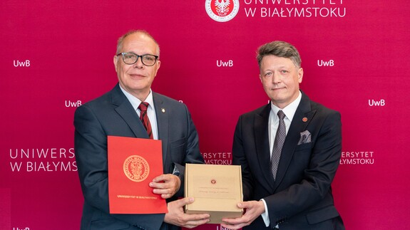 dr Eligiusz Dubis i prof. Mariusz Popławski