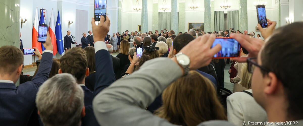 uroczystość w Pałacu Prezydenckim