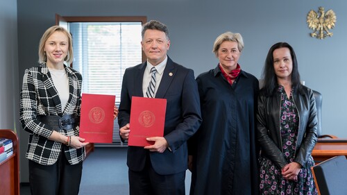 dr Martyna Faustyna Zaniewska, prof. Mariusz Popławski, dr hab. Małgorzata Bieńkowska, dr Ewa Dąbrowska-Prokopowska