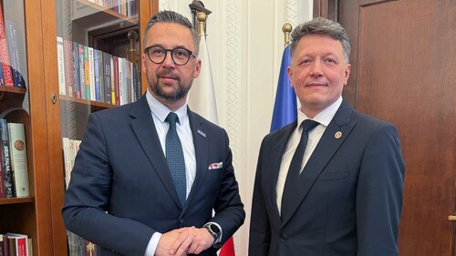 dr inż. Marcin Kulasek i prof. Mariusz Popławski
