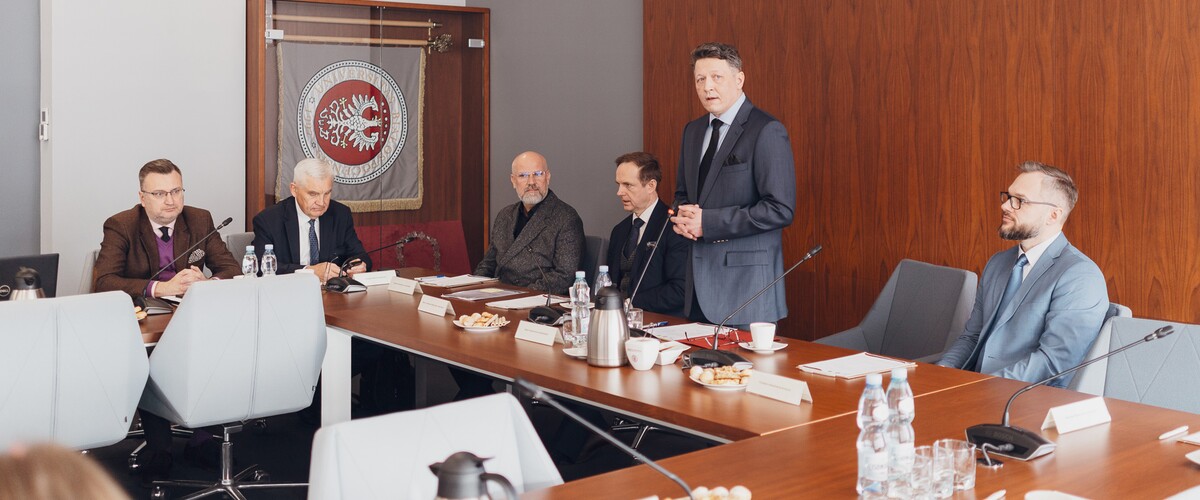 prof. dr hab. Mariusz Popławski, rektor Uniwersytetu w Białymstoku