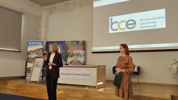 Konferencja SPNJO UwB i Miejskiego Ośrodka Doradztwa Metodycznego w Białymstoku Białostockiego Centrum Edukacji