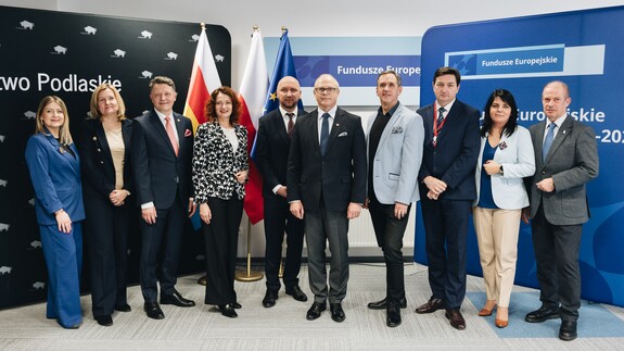 uczestnicy spotkania w Urzędzie Marszałkowskim