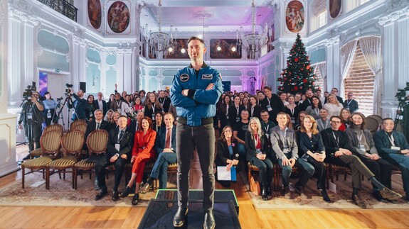 Dr Sławosz Uznański-Wiśniewski i projekt „Polska Sięga Gwiazd” w Białymstoku z udziałem przedstawicieli Uniwersytetu w Białymstoku