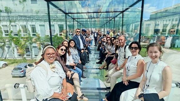 Uczestnicy International Staff Week na UwB