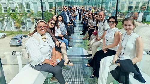 Uczestnicy International Staff Week na UwB