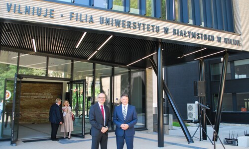 Grand Opening of the new headquarters of the Vilnius Branch of the University of Bialystok