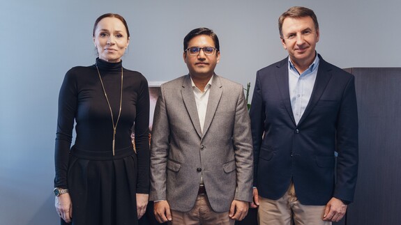 Dr Muhammad Bilal Shakoor – stypendysta Programu Ulam NAWA spotkał się z prorektor ds. nauki i współpracy międzynarodowej