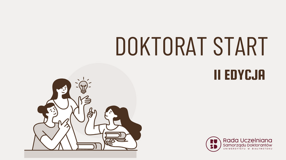 Doktorat start - grafika