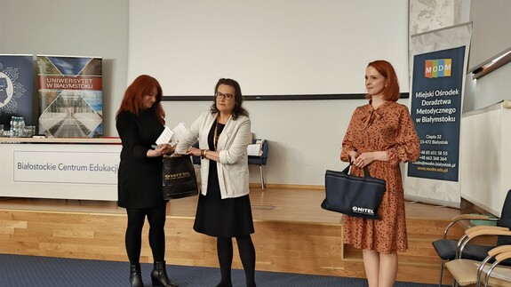 Konferencja SPNJO UwB i Miejskiego Ośrodka Doradztwa Metodycznego w Białymstoku Białostockiego Centrum Edukacji