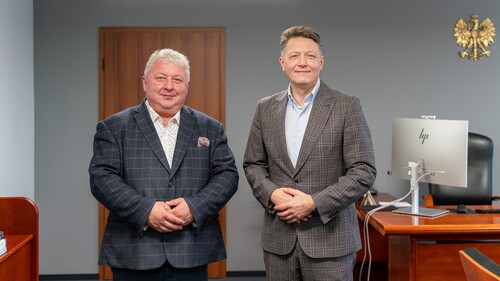 Jarosław Antychowicz i prof. Mariusz Popławski