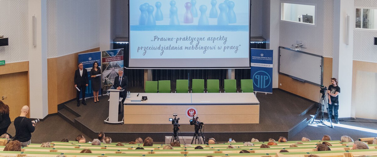 konferencja pt. Prawno-praktyczne aspekty przeciwdziałania mobbingowi w pracy 