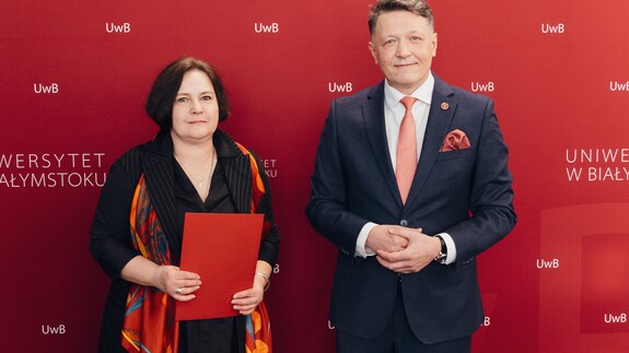 prof. Marzena Liedke, prof. Mariusz Popławski