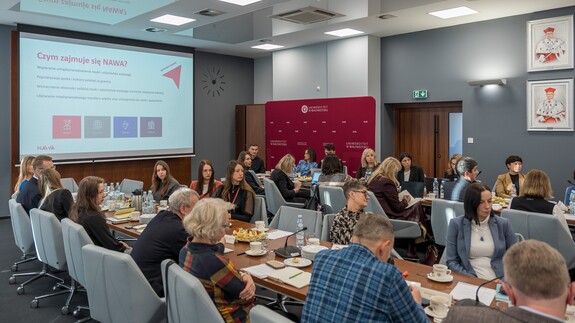 Wizyta delegacji Narodowej Agencji Wymiany Akademickiej w Uniwersytecie w Białymstoku