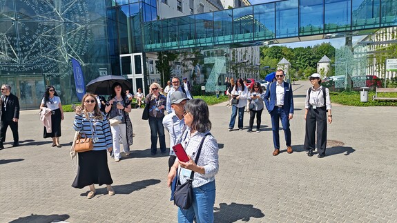 Uczestnicy International Staff Week na UwB
