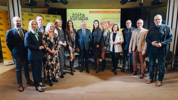 Uniwersytet w Białymstoku partnerem trzeciego sezonu kampanii społecznej Żółta Kanapa