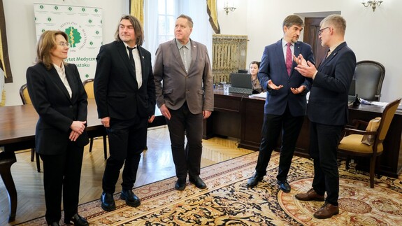 uczestnicy konferencji prasowej