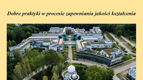 VIII Ogólnouczelniane Seminarium nt. Jakości Kształcenia w UwB "Dobre praktyki w procesie zapewniania jakości kształcenia"