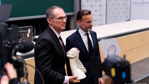 Andrzej Poczobut laureatem Nagrody im. Stefana Mellera. Wyjątkowa uroczystość na Uniwersytecie w Białymstoku