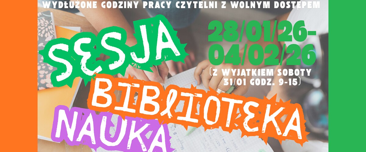 Wydłużone godziny pracy Czytelni Biblioteki Uniwersyteckiej